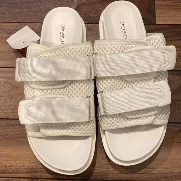 AÉROSOLES Aware Women’s Vegan Tara White Mesh - Picture 9 of 9